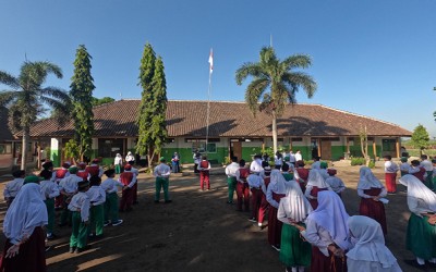 Apel Pembukaan MATSAMA MTsN 10 Blitar Tahun Pelajaran 2024/2025